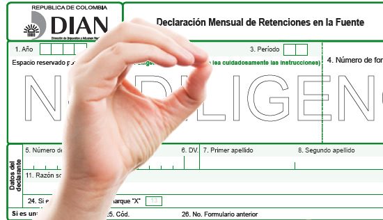 ¿Quiénes pueden presentar sus declaraciones de Retención en la fuente a la DIAN y a los municipios sin pago?